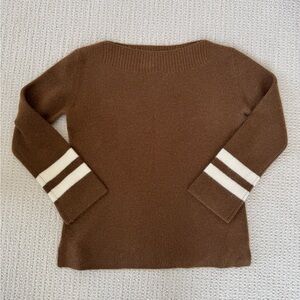 J Crew Cashmere Boatneck Sweater with Bell Sleeves NWOT